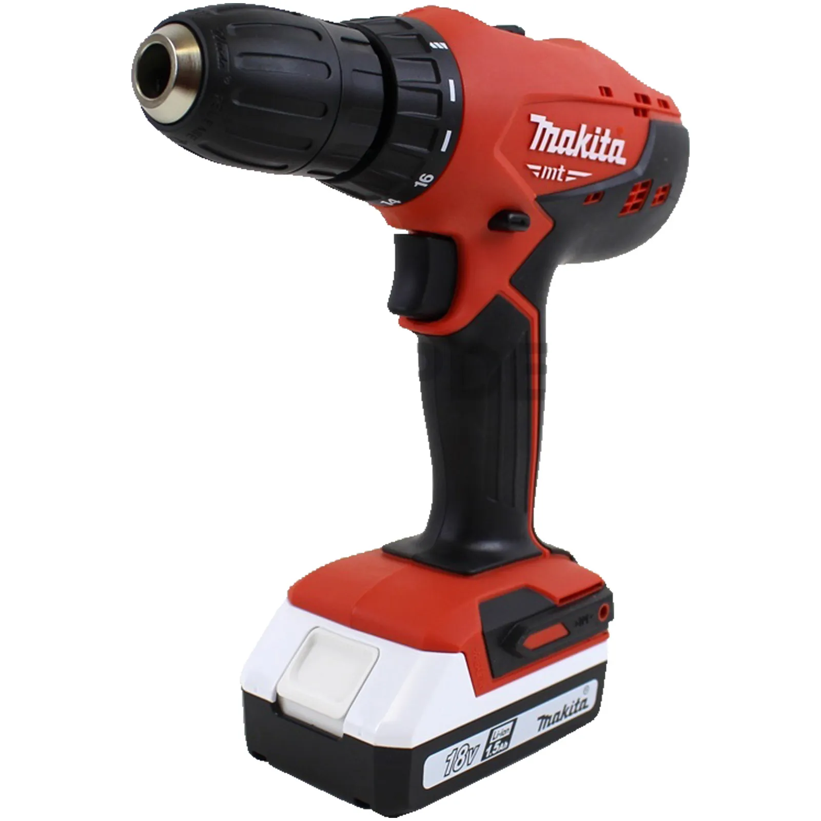 Trapano Avvitatore con Percussione a Batteria 18V Brushless MAKITA in KIT 2 Batterie Caricabatterie Rapido e Valigetta M8301DWE - immagine 3