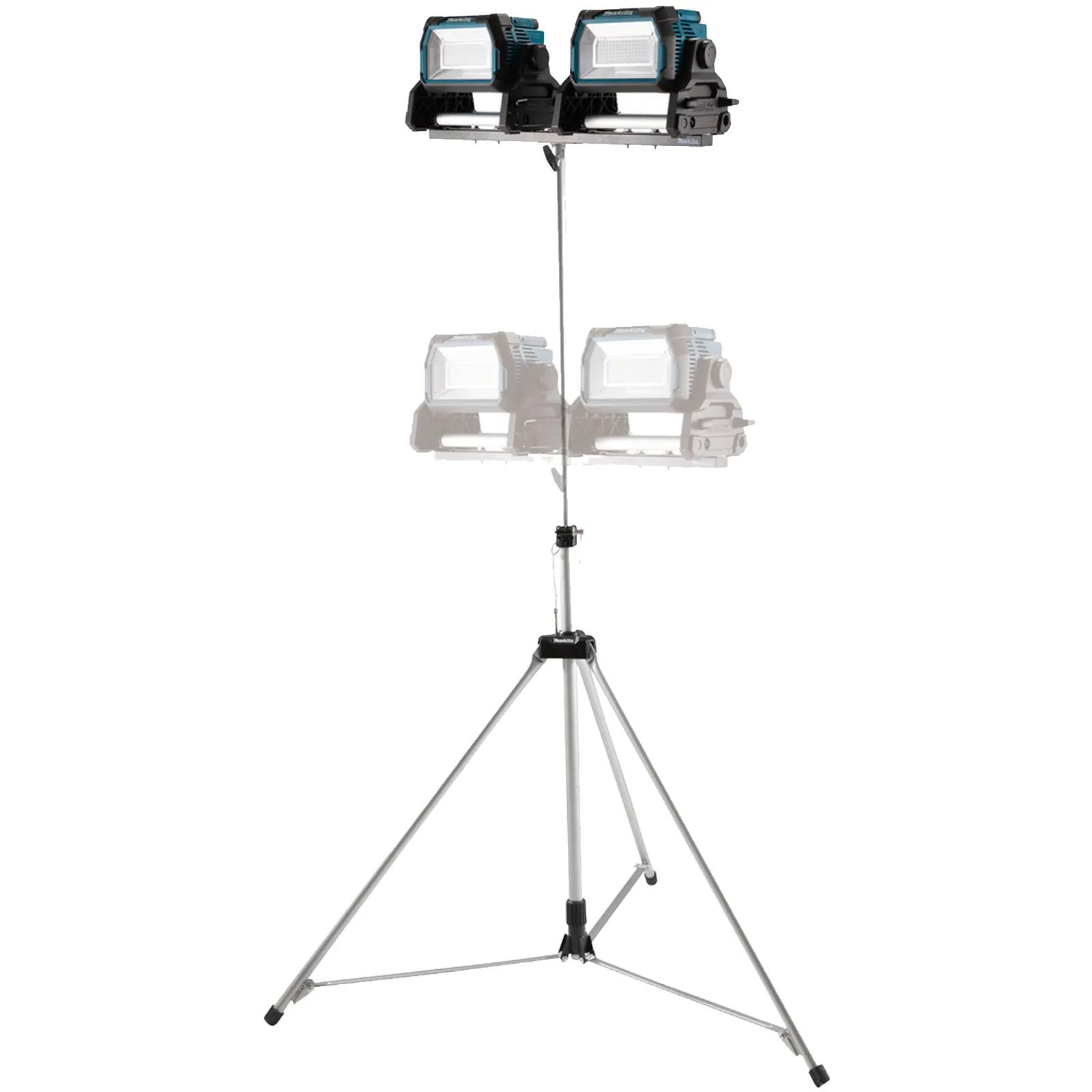Treppiedi Cavalletto Supporto MAKITA per Luce Faro Led da Cantiere - immagine 2