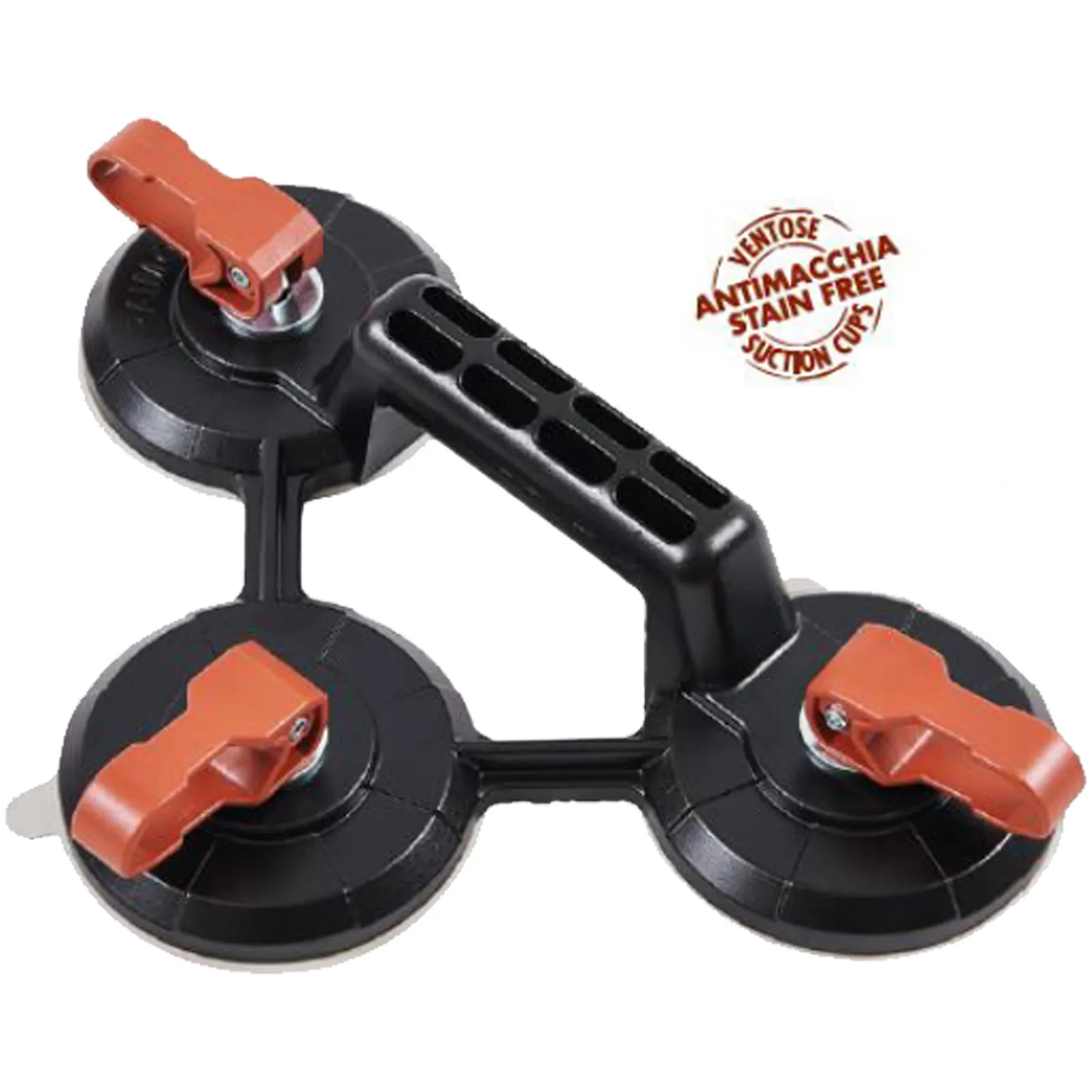 Ventosa Tripla Patta RAIMONDI per Piastrelle Lisce e Strutturate modello TRIVENTOSA PLUS articolo 185TRI