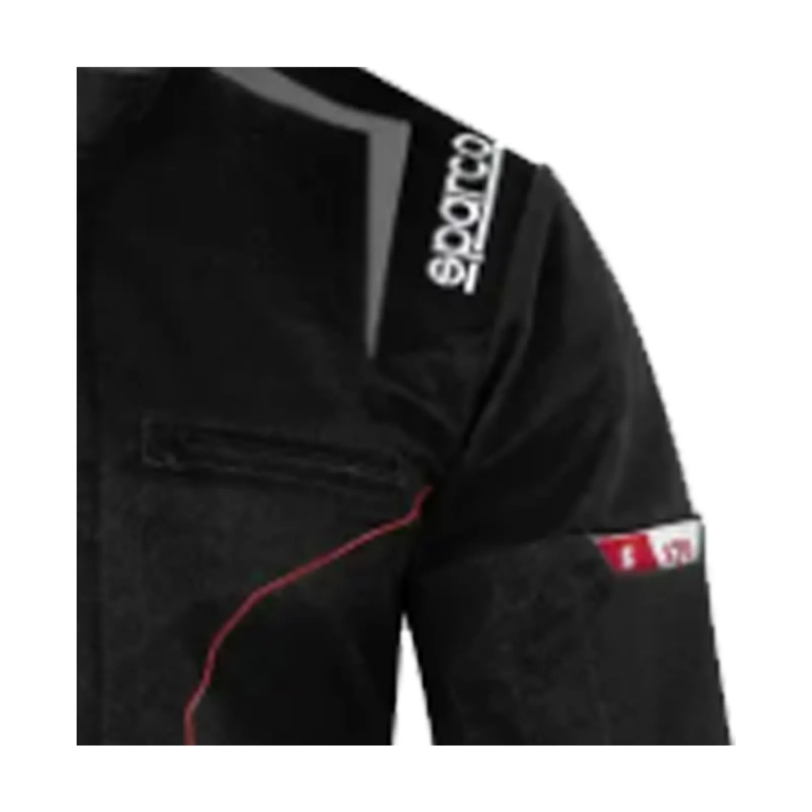 Tuta da Lavoro per Meccanico SPARCO Multitasche da Uomo Donna con Zip e Ricami colore NERO modello MS-4 - immagine 4