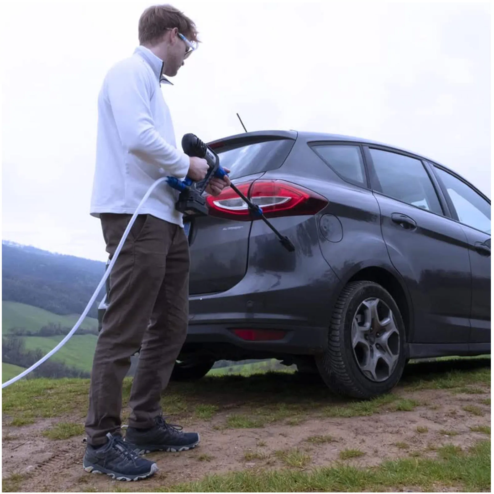 Idropulitrice ANNOVI REVERBERI Idropistola a Batteria Portatile BLUE CLEAN 18V BC250DSS - immagine 5