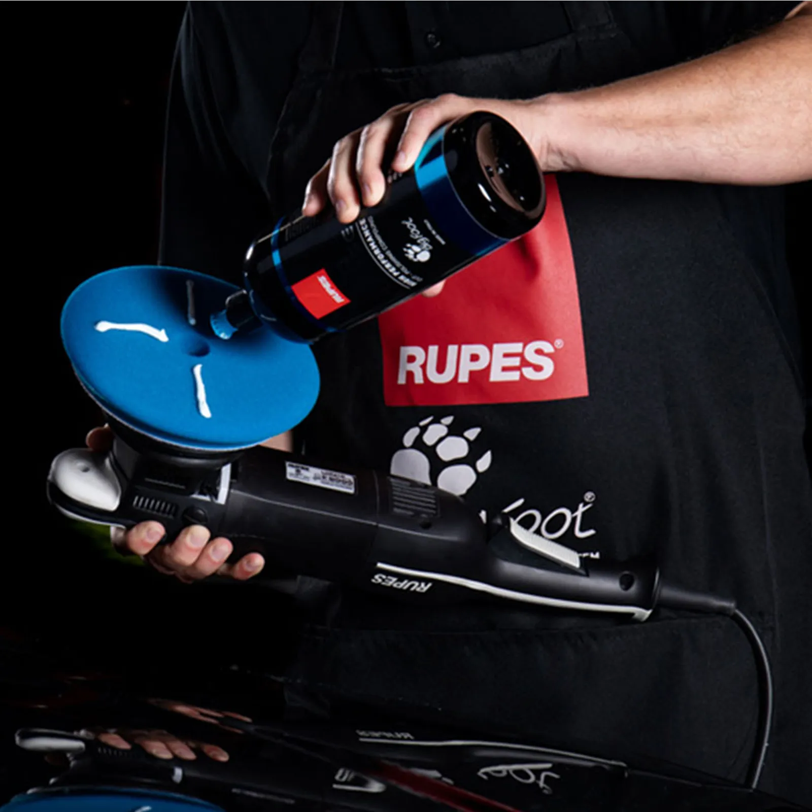 Pasta Abrasiva Lucidante Carrozzeria RUPES BIGFOOT D-A COARSE Protettiva Crema Gel Lucidatura 9.DACOARSE (Hard) - immagine 2