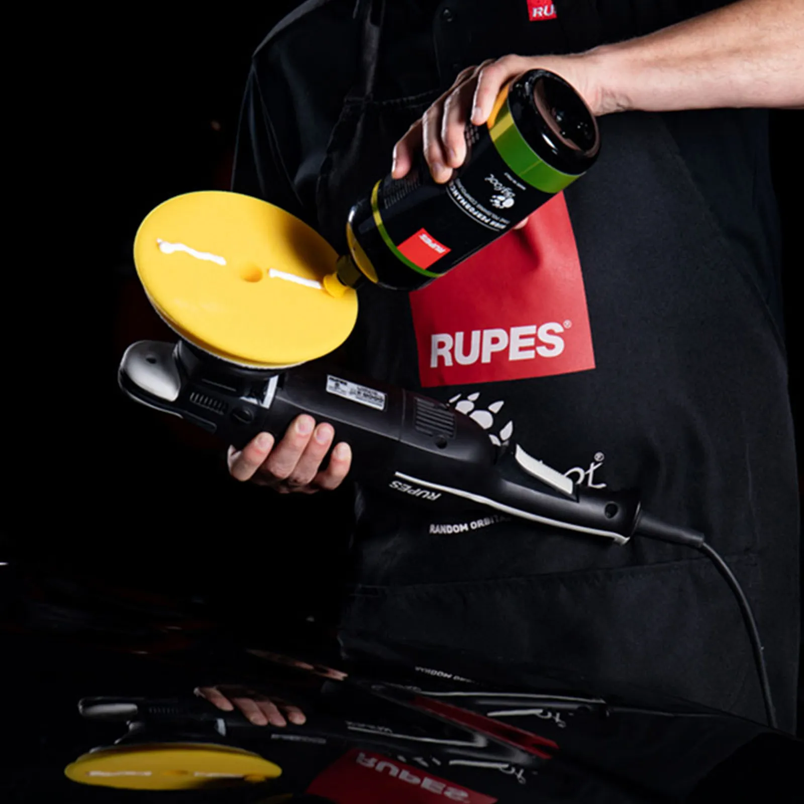 Pasta Abrasiva Lucidante Carrozzeria RUPES BIGFOOT D-A FINE Protettiva Crema Gel Lucidatura 9.DAFINE (Medium) - immagine 2