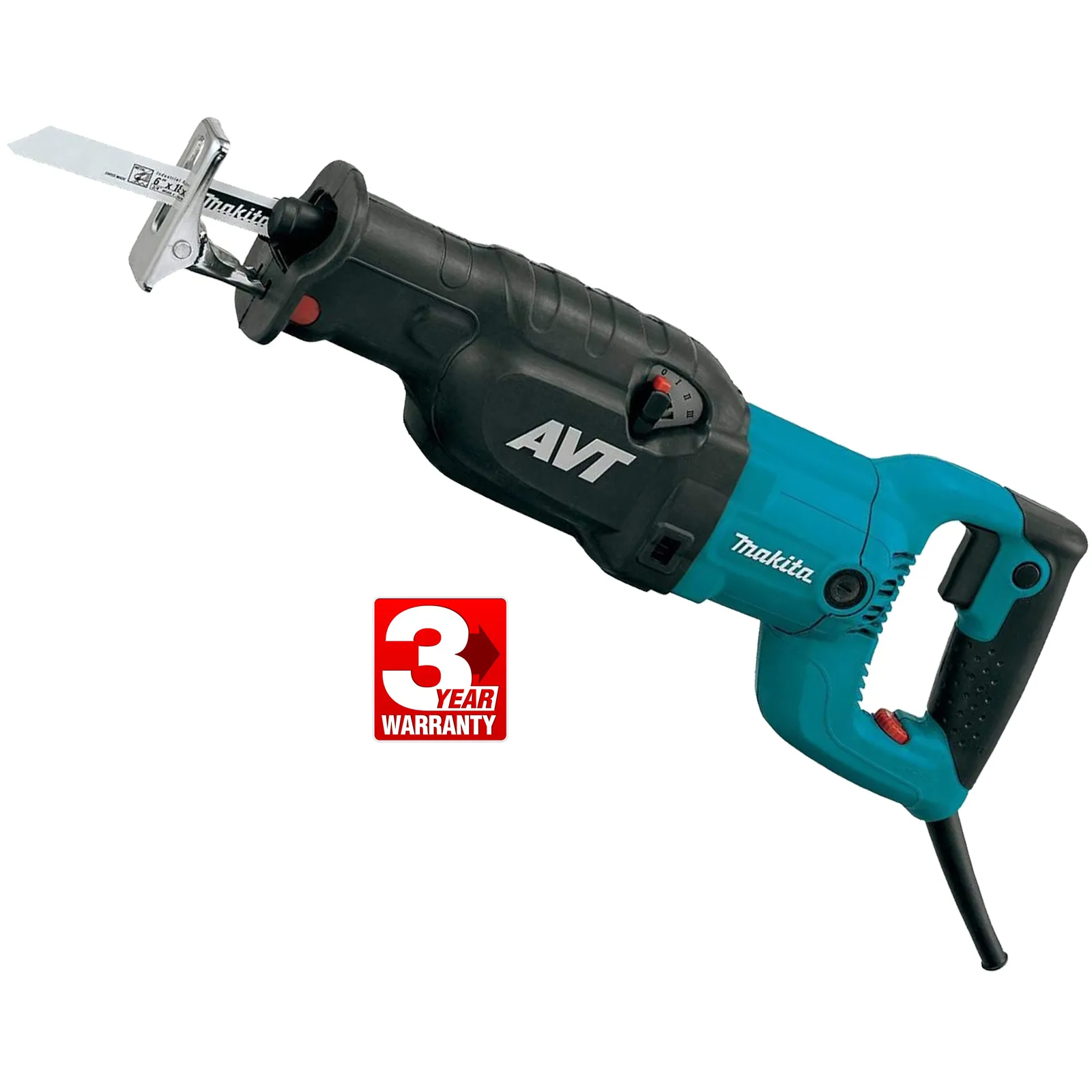Seghetto Diritto 1520W Gattuccio MAKITA Corsa 32mm Orbita Regolabile Sega Dritta JR3070CT - immagine 2