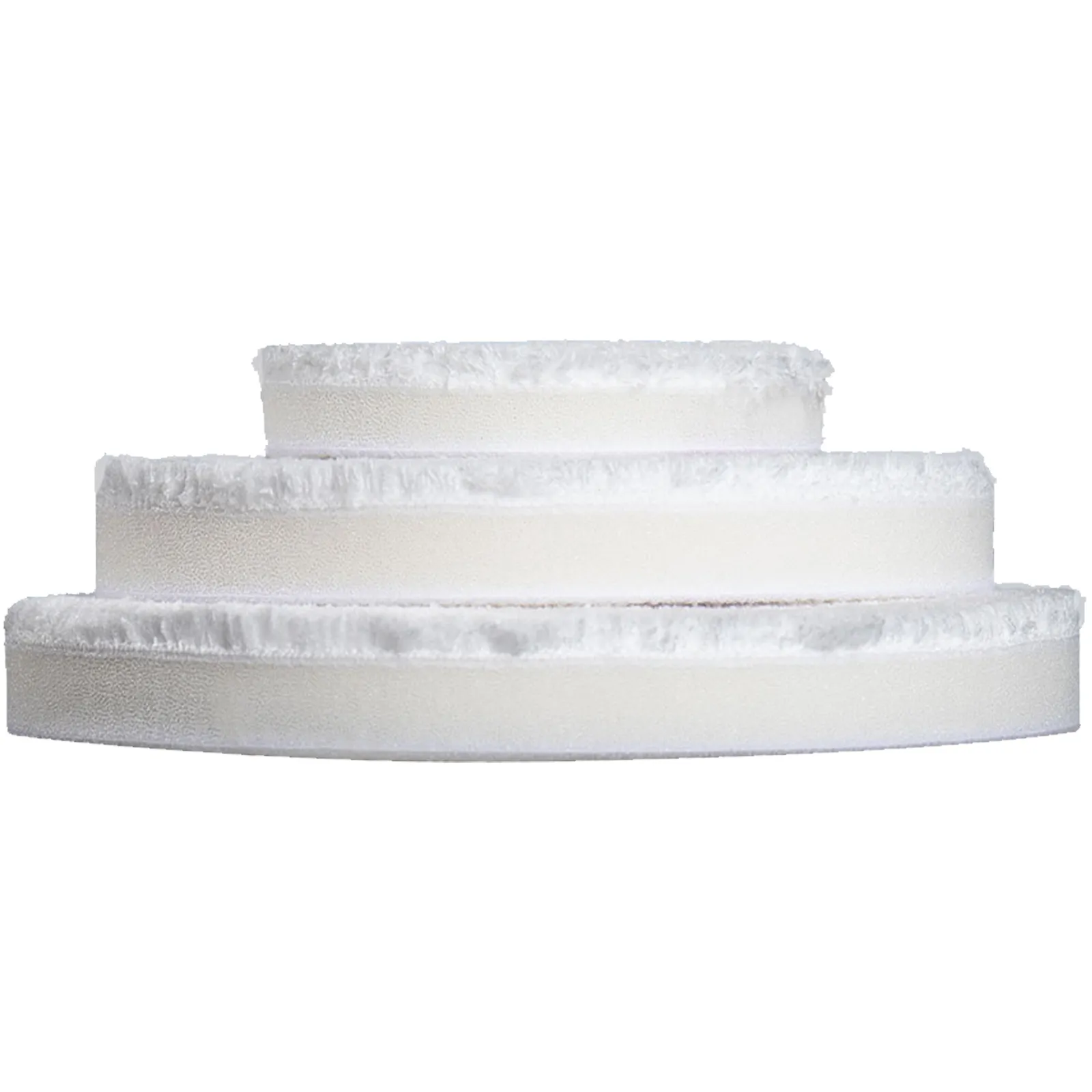 Tampone Microfibra Velcrato Lucidatura Carrozzeria RUPES Vari Diametri D-A ULTRA-FINE BIANCO 9.MF Series S (Soft) - immagine 3