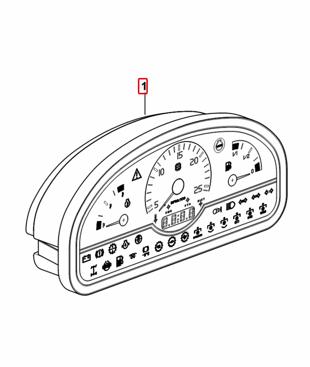 CRONOTACHIGIROMETRO Cod. 2.8339.233.0/10 SDF