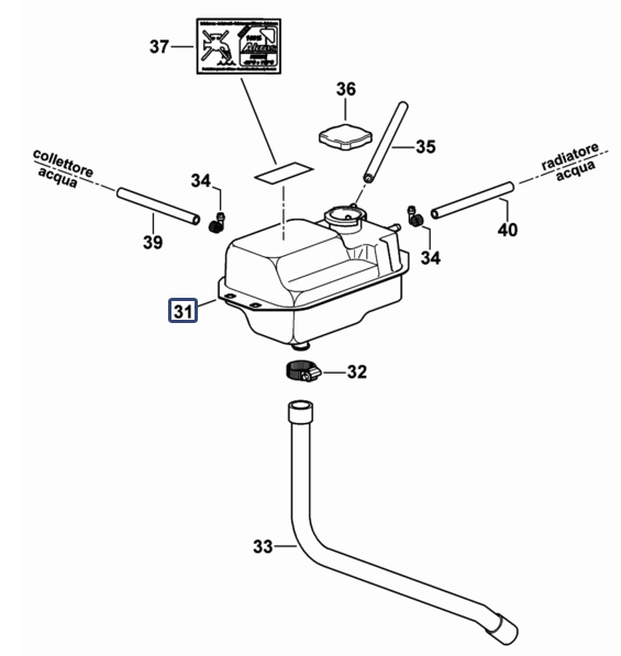 VASCHETTA ACQUA Cod. 0.007.1350.3/20 SDF