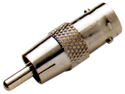 Adattatore da machio (spina) RCA a femmina (presa) BNC