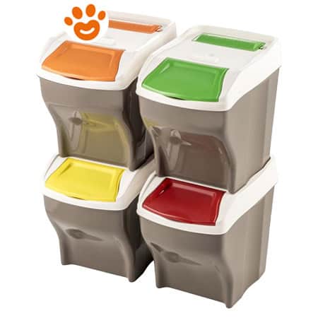 Bama Pattumiera Componibile Poker Plus 27 LT (30x40x37,5cm) - immagine 2