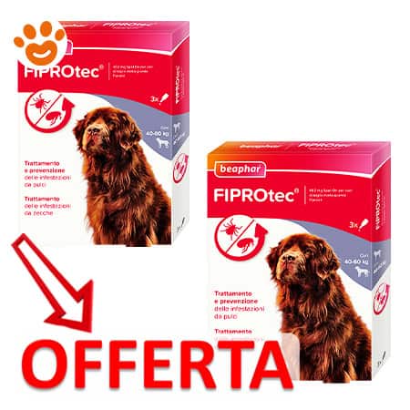 Beaphar Dog Fiprotec Spot-On Taglia Molto Grande 40-60 Kg - immagine 2