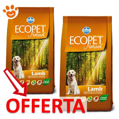 Farmina Ecopet Natural Dog Adult Medium Agnello - immagine 2
