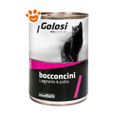 Golosi Cat Bocconcini Agnello e Pollo