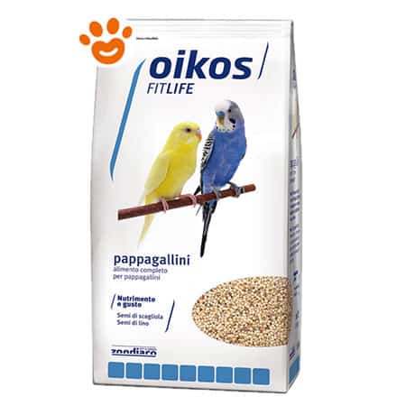 Oikos Fitlife Alimento Completo per Pappagallini