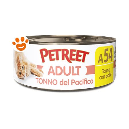 Petreet Cat Adult Tonno del Pacifico con Pollo