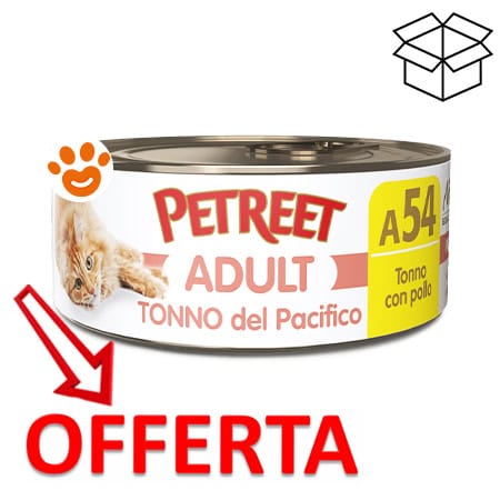 Petreet Cat Adult Tonno del Pacifico con Pollo - immagine 2