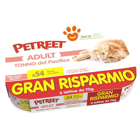 Petreet Cat Adult Tonno del Pacifico con Pollo - immagine 3