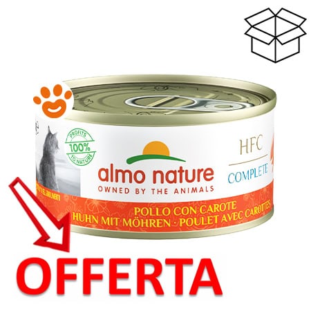 Almo Nature Cat HFC Complete Pollo e Carota Megapack - immagine 2