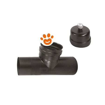 Ala raccordi a t f/f pellet eco cm.10