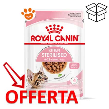 Royal Canin Cat Sterilised Kitten in Salsa - immagine 2