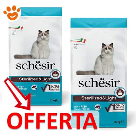 Schesir Cat Sterilized & Light Pesce - immagine 4