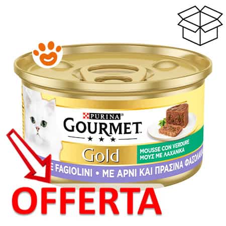 Purina Cat Gourmet Gold Mousse Gattini con Vitello - immagine 2