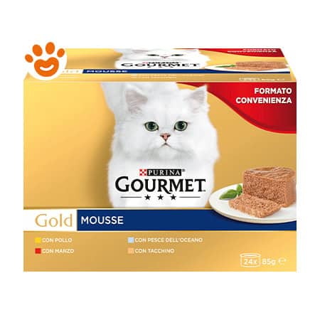 Purina Cat Gourmet Gold Mousse Multipack
