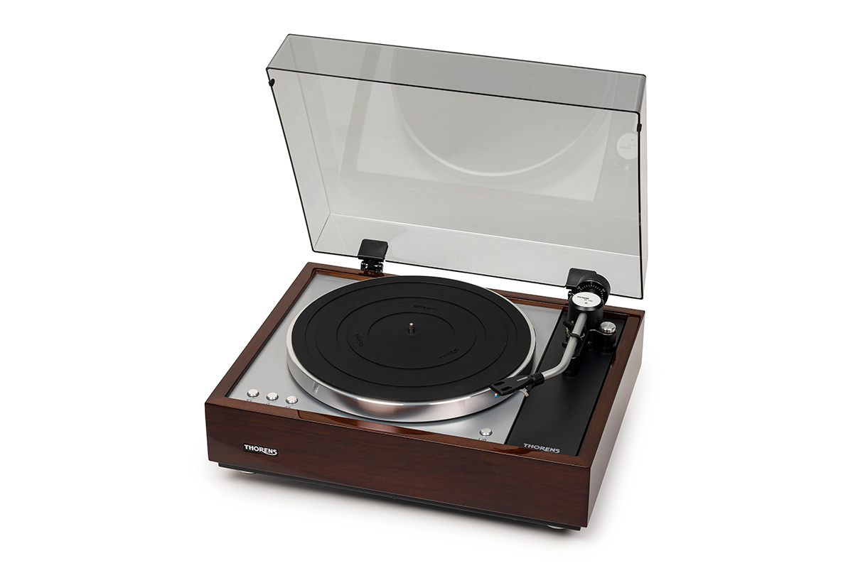 THORENS TD 1601 TP 160 WALNUT HIGH GLOSS Giradischi semi-automatico