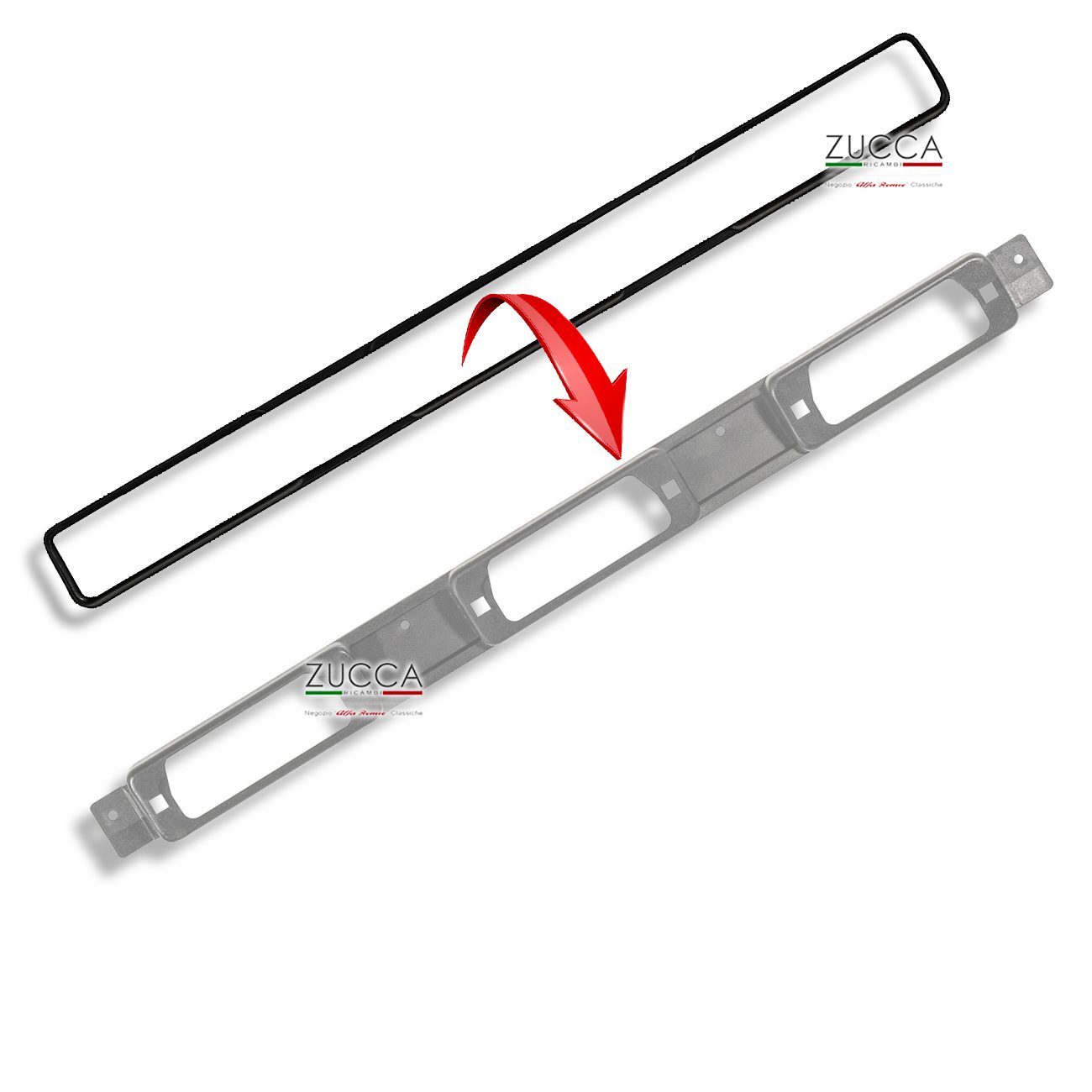 Guarnizione Supporto Luci Targa (Duetto 3 Serie)