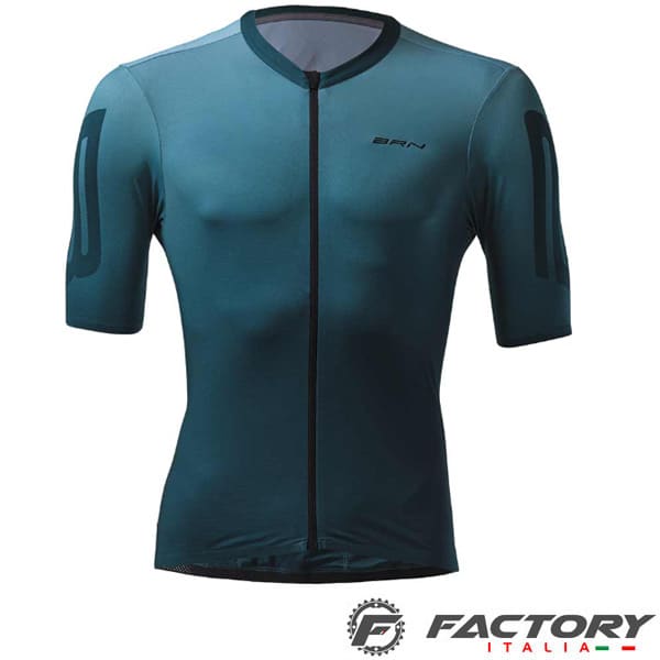 Maglia da bici estiva BRN Fade Uomo azzurra