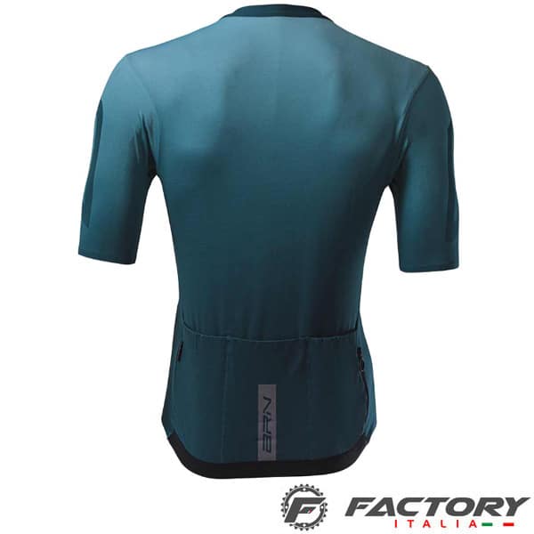Maglia da bici estiva BRN Fade Uomo azzurra - immagine 2