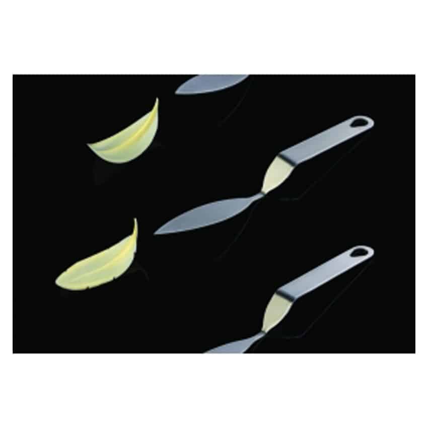 Flychoc CH8 coltello per foglie/piume cioccolato Pavoni - immagine 3