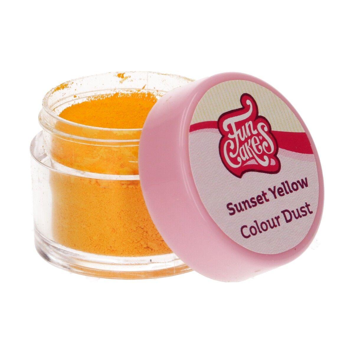 Colorante in polvere Sunset Yellow Funcakes - immagine 2