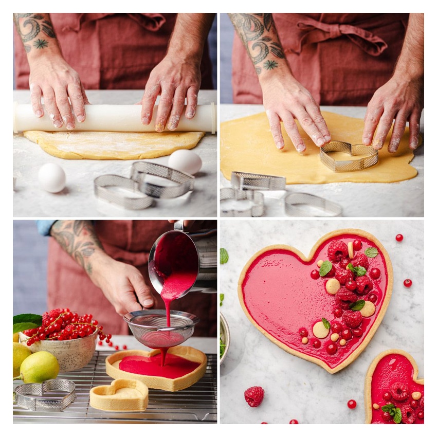 Cuore microforato per Crostate Decora - immagine 2