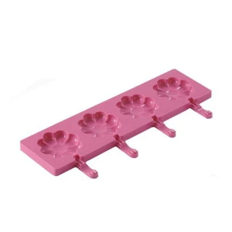 Stampo Lecca Lecca Daisy Pop SIlikomart - immagine 3