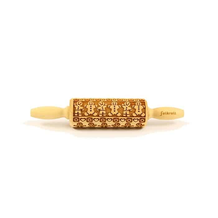 Mattarello Decorativo Gingerbread in legno di faggio