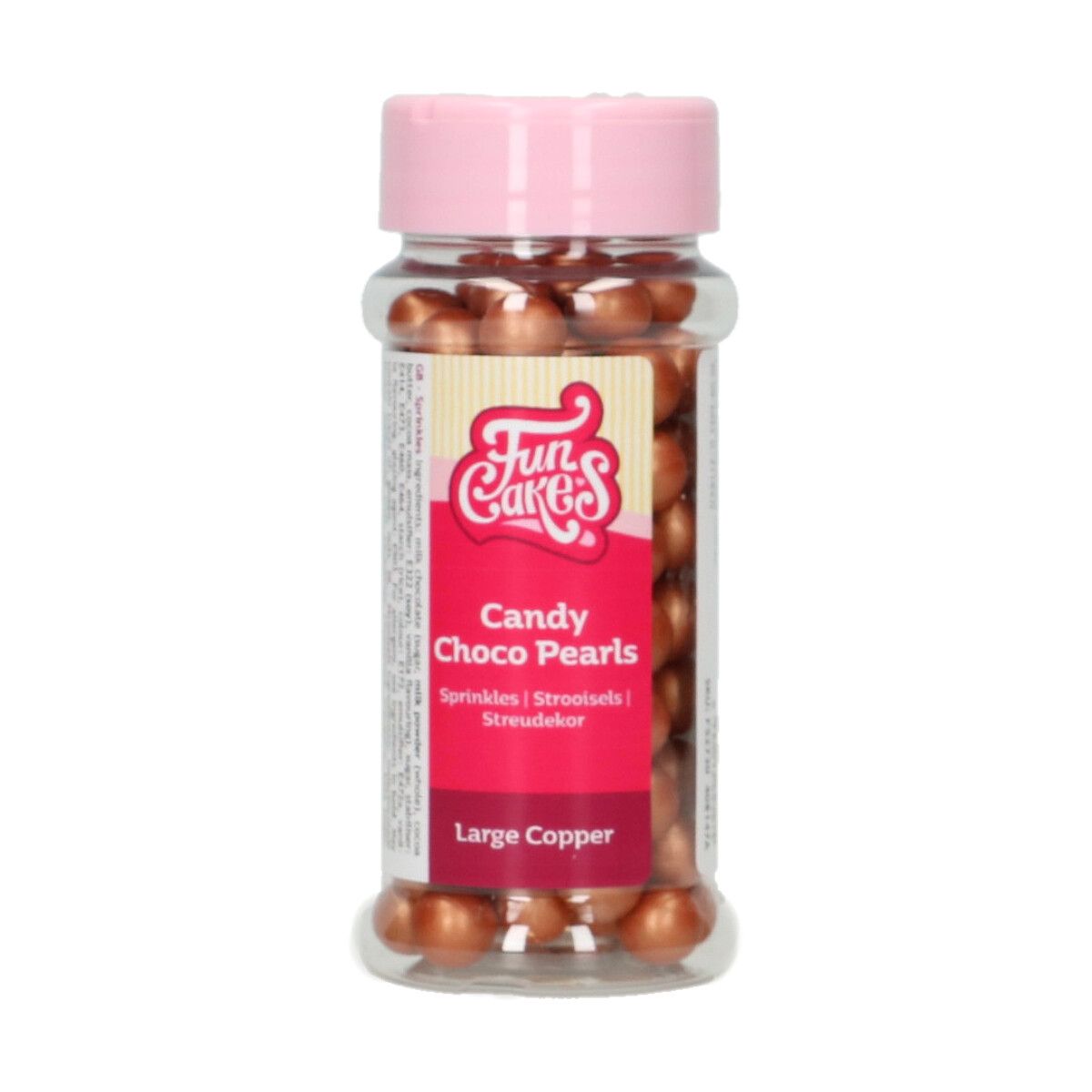 Perle di Cioccolato Rame Candy Choco Pearls Large 70 g Fun Cakes