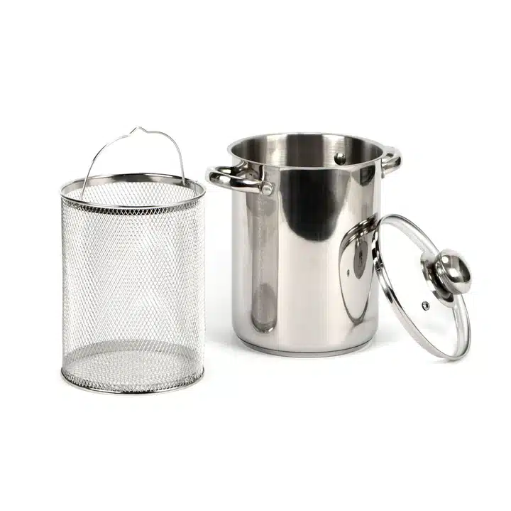 Pentola per Asparagi Spargy in acciaio inox