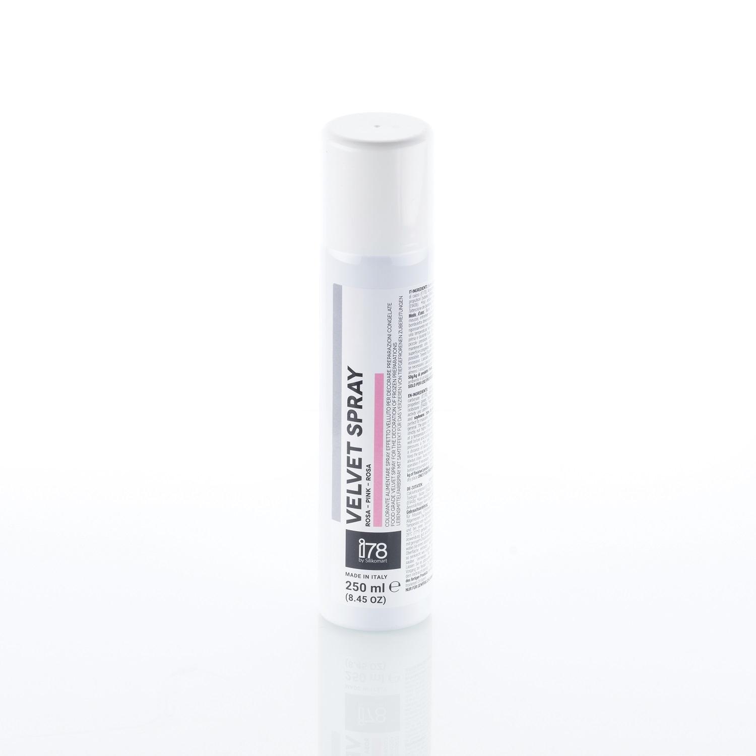 Velvet Spray colorante effetto Velluto 250 ml Rosa i78 Silikomart