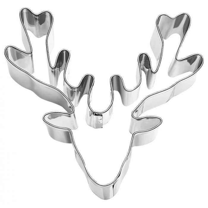 Stampino Biscotti Testa di Cervo inox