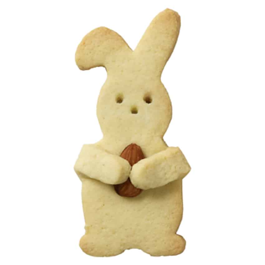 Stampino per biscotti in acciaio coniglio coccola - immagine 2