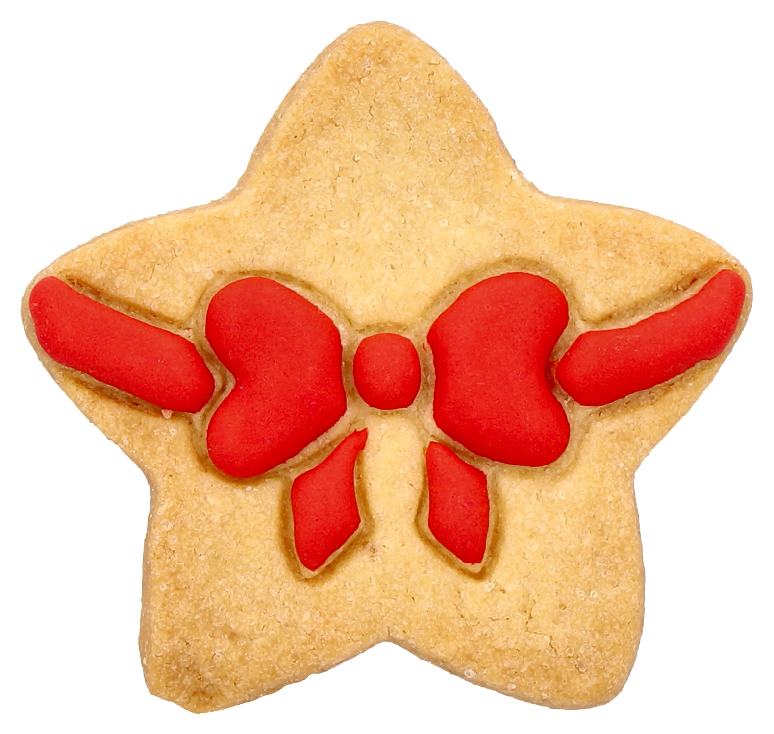 Stampino Stella con Fiocco 6,5 Cm - immagine 3