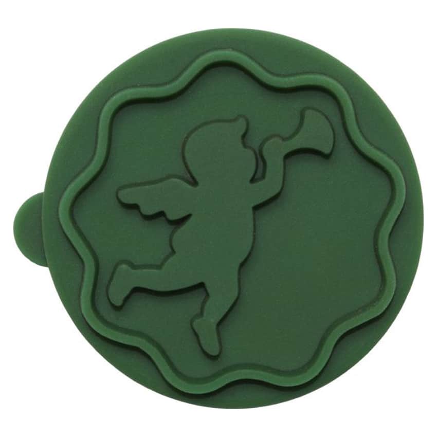 Timbro rotondo Angelo per biscotti