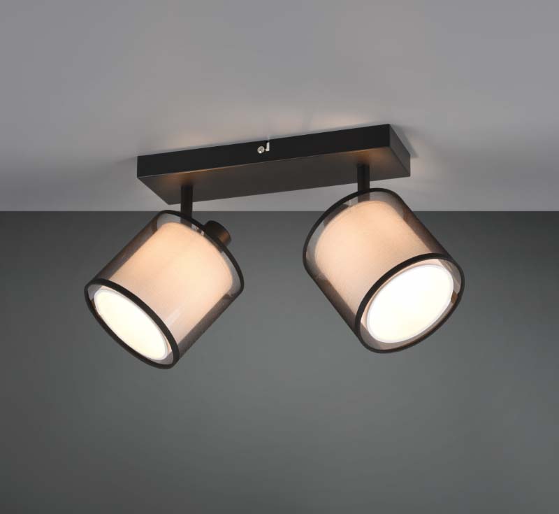 Plafoniera Led BURTON, da 1-4 spots E14 – Trio lighting - immagine 6