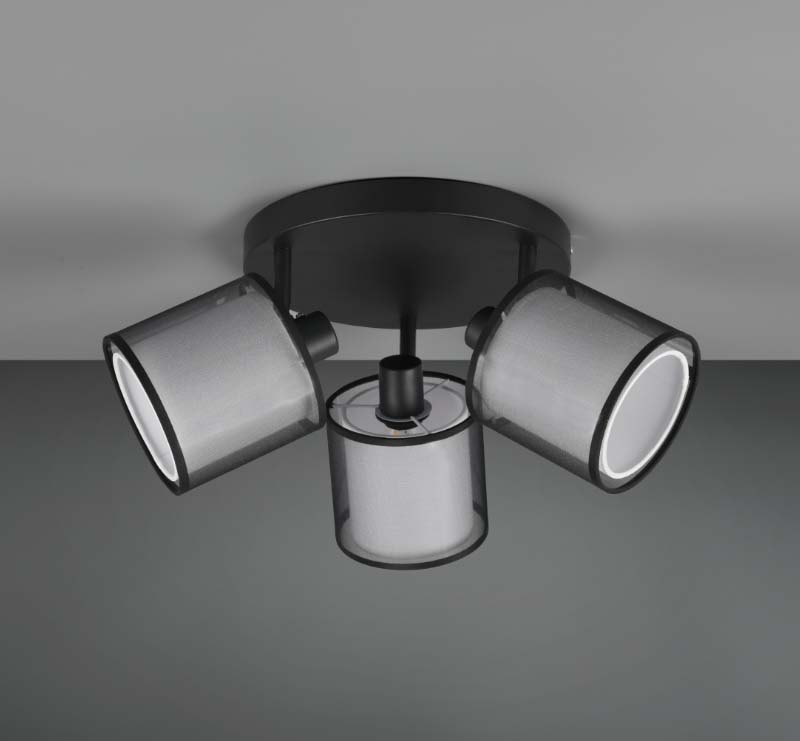 Plafoniera Led BURTON, da 1-4 spots E14 – Trio lighting - immagine 4