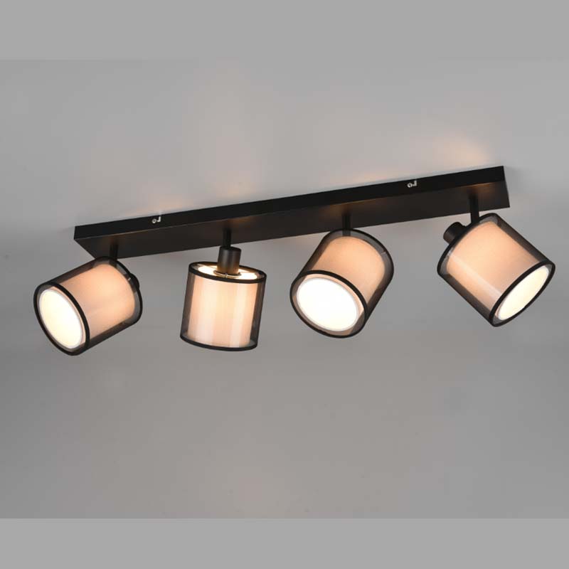 Plafoniera Led BURTON, da 1-4 spots E14 – Trio lighting - immagine 3