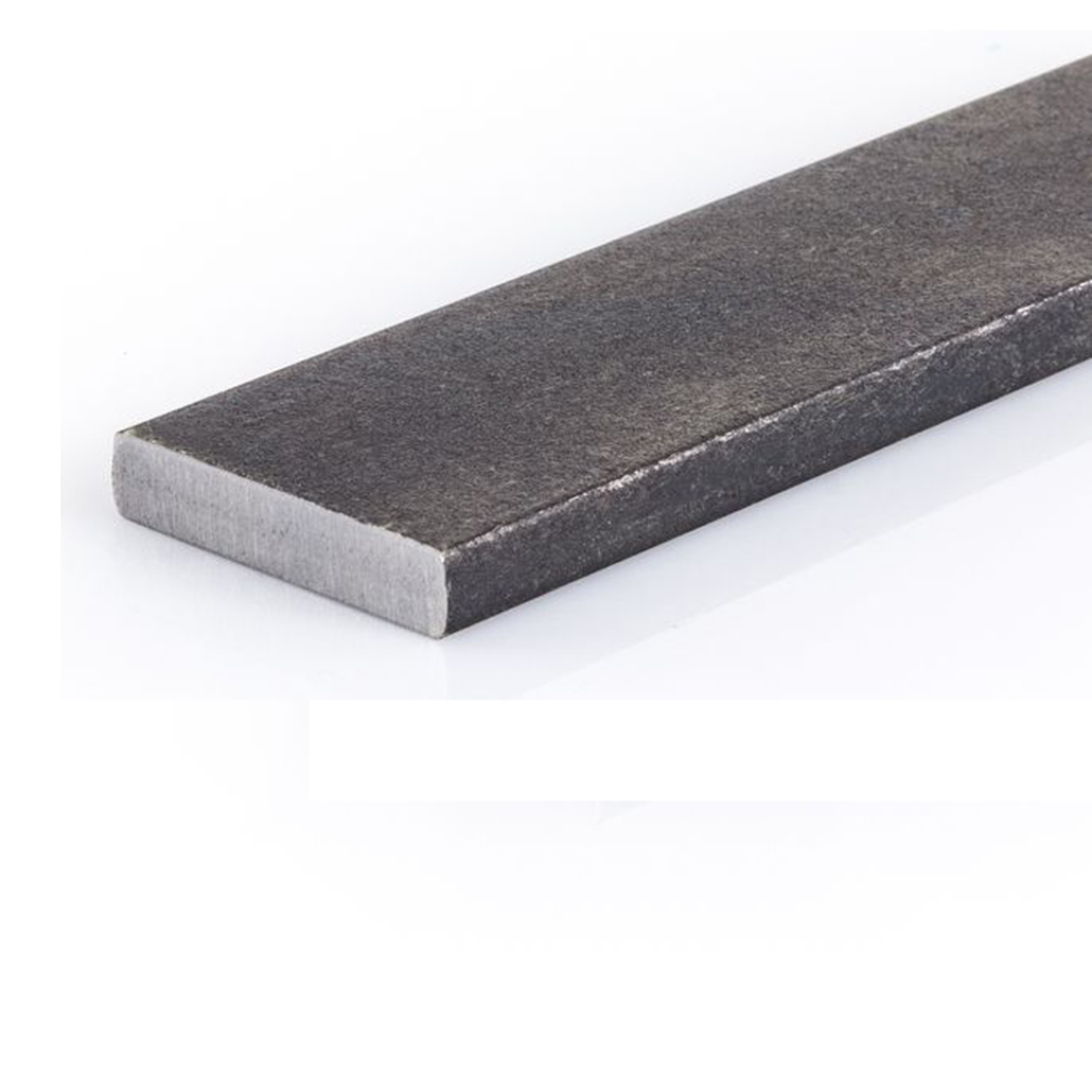 Ferro piatto liscio nero sezione 100×20 mm