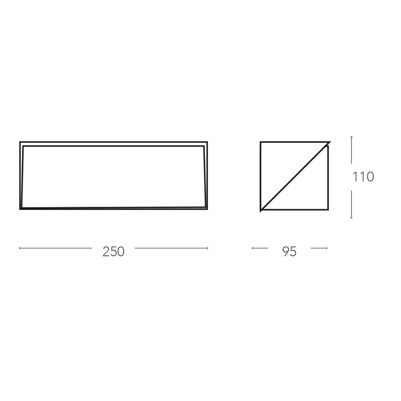 Intec Light Applique Led Luxon 12W IP54 4000k - immagine 5
