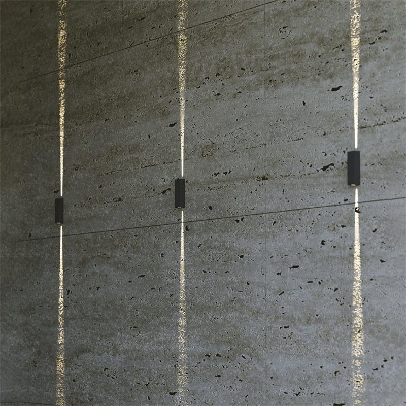 Applique Led Laser lama di luce 5W IP65 – Intec