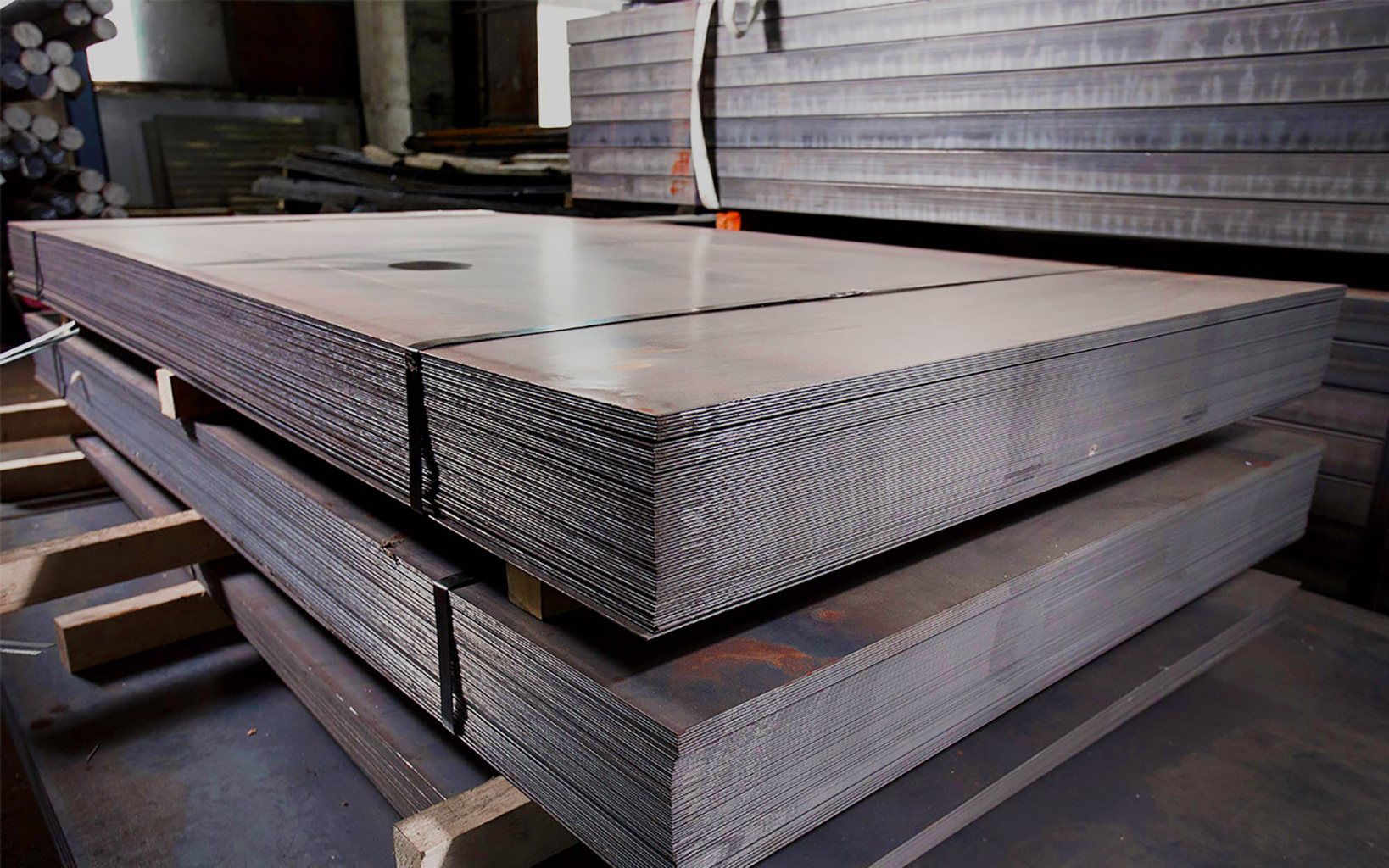 Lamiera nera piana in ferro in S235JR 3x500x500 mm - immagine 2