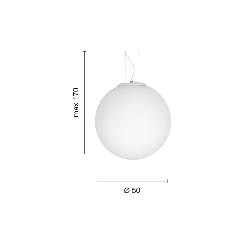 Lampada a sospensione E27 Area – Ondaluce - immagine 4